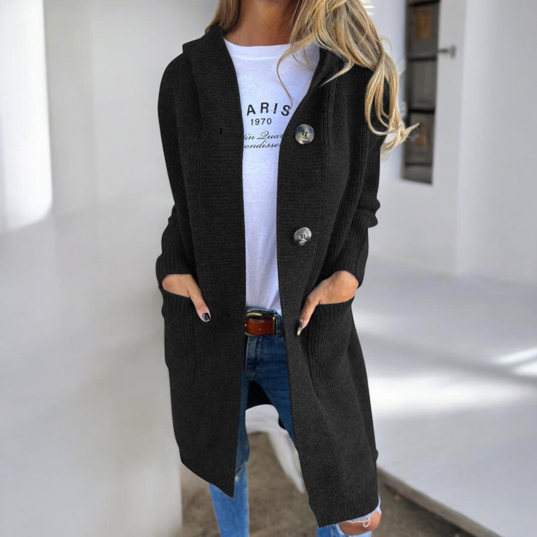 Jenna – Knit Button Cardigan