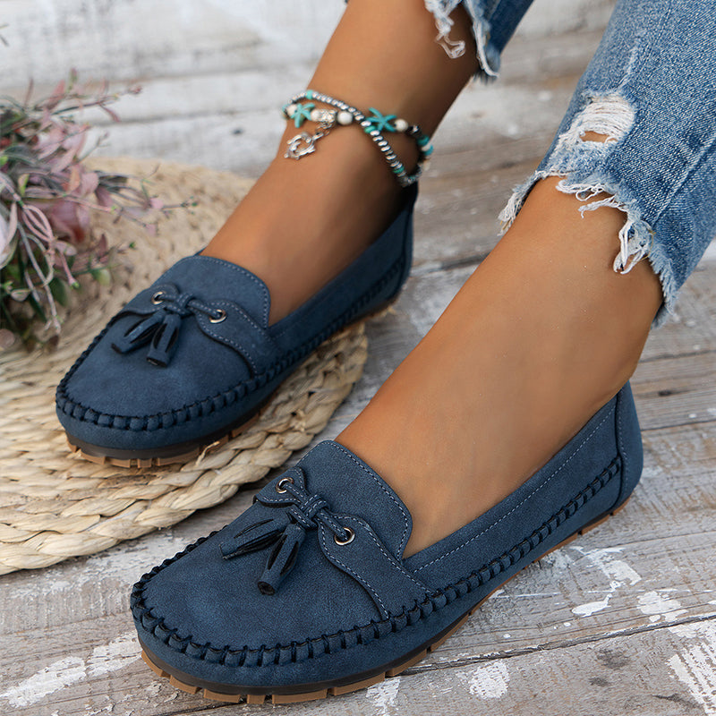 Coastal Comfort – Moccasin-Style Loafers