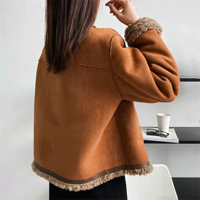 Aubrielle™ | Shearling-Lined Jacket